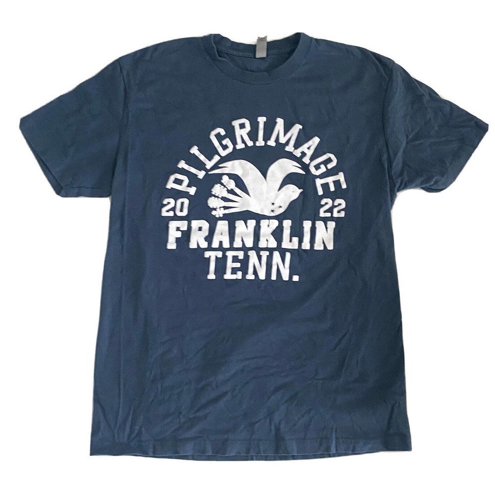 2022 Pilgrimage Music Festival Shirt Blue Franklin TN Brandi Carlile Adult M